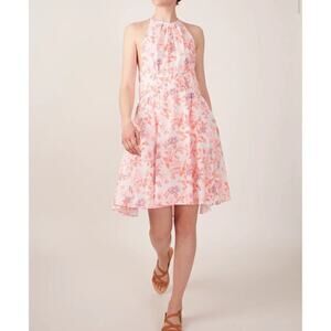 Thierry Colson Vanessa mini chintz in shocking pink size xs